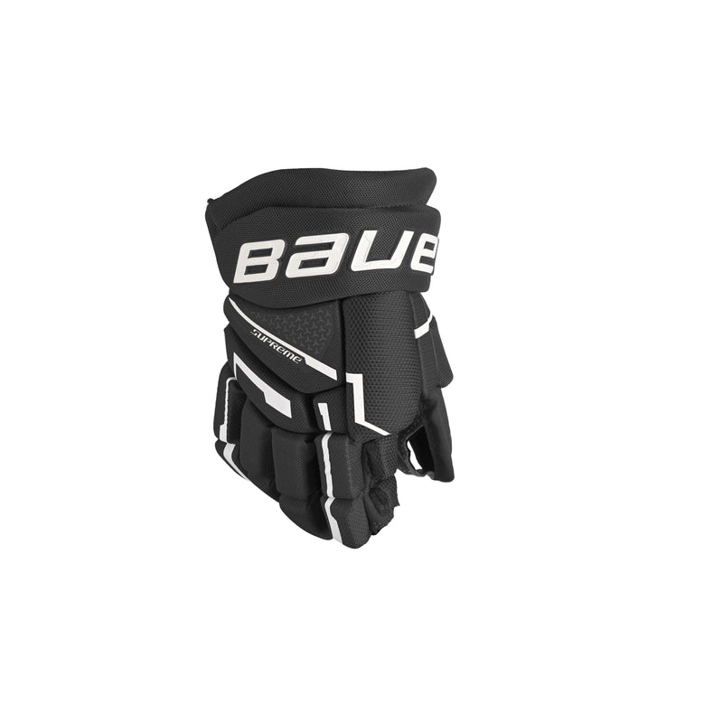 Bauer Supreme Mach Hockey Gloves - Youth - Navy