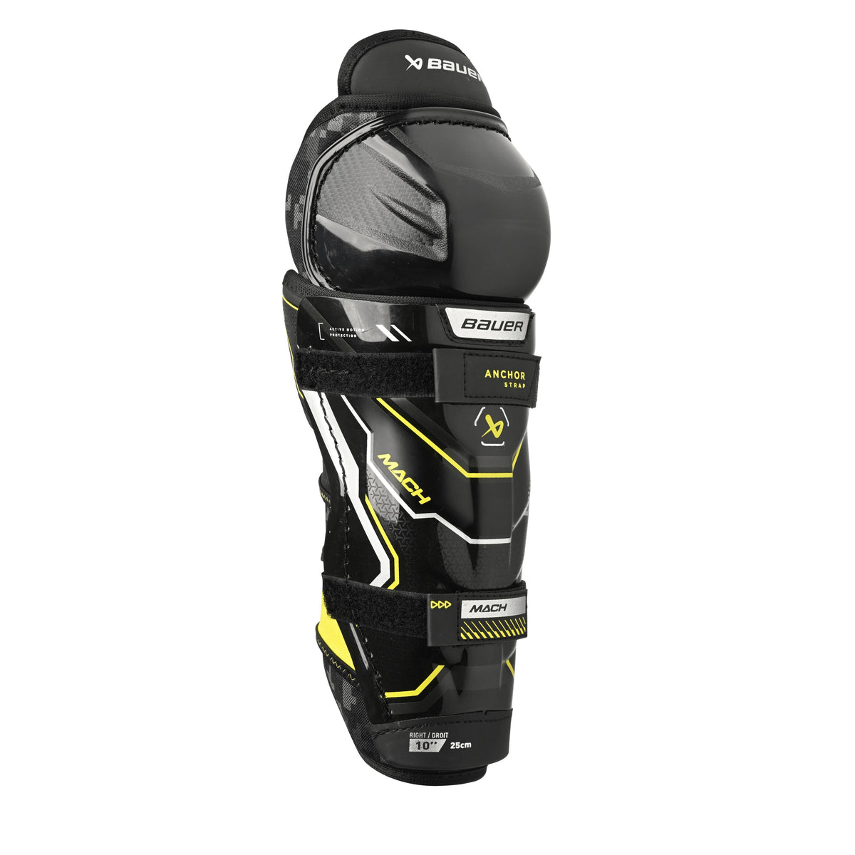 Bauer Supreme Mach Yth Shin Pads Shin Guards Bauer 8" 