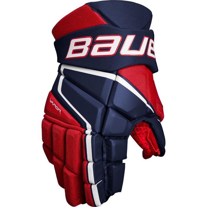 Bauer Vapor 3x INT Glove '22 Gloves Bauer Navy/Red/White 12" 