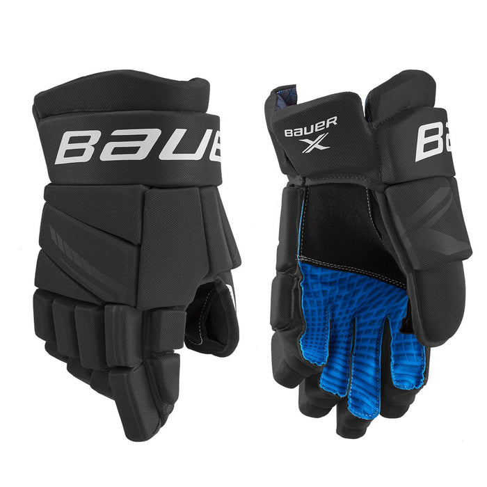 Bauer X JR Glove '21 Gloves Bauer Black 10" 