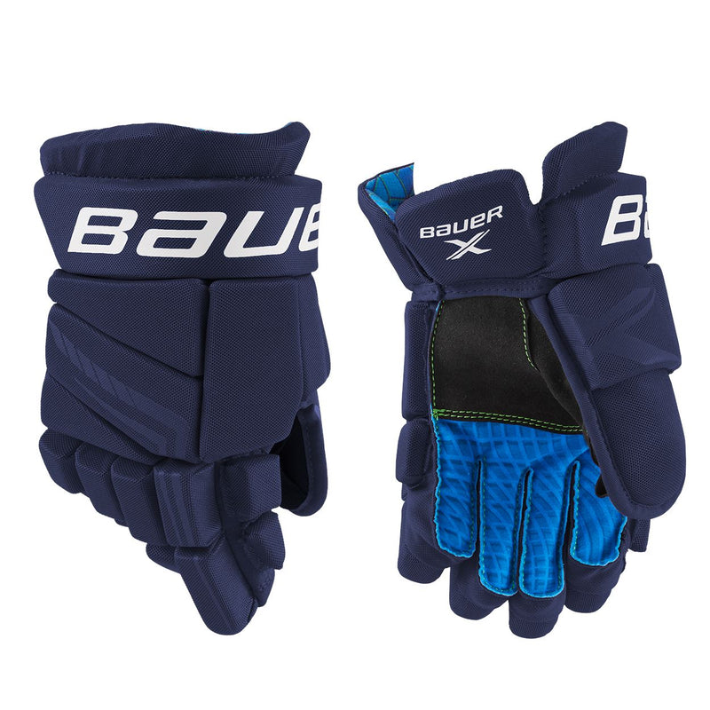 Bauer X Youth Glove '21 Gloves Bauer Navy 8" 