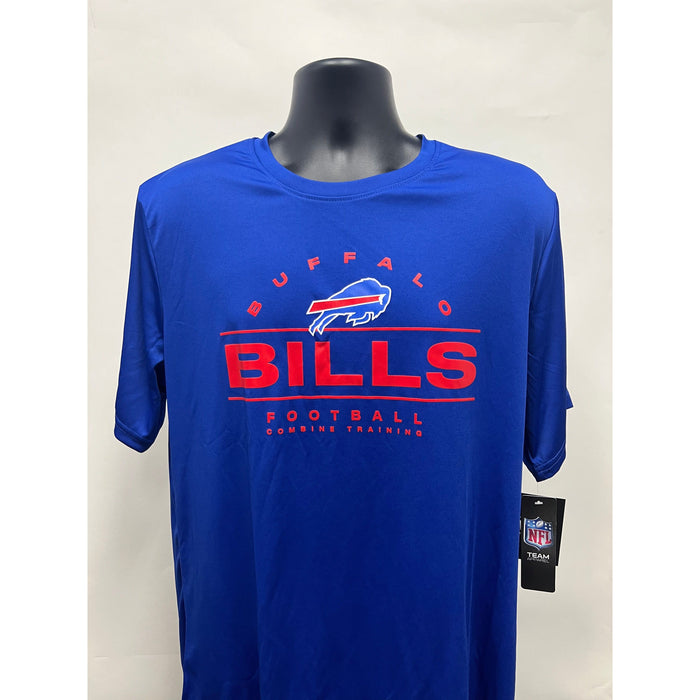 Buffalo Bills Blitz Lightning Mens SS Dritek Tee '22 Apparel Outer Wear SM 