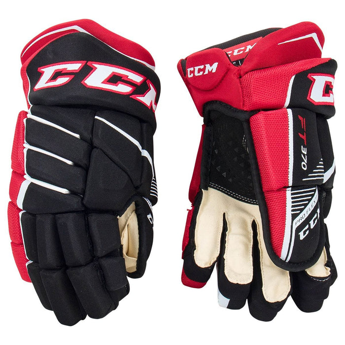 CCM Jetspeed FT370 JR Glove Gloves CCM 10" Black / Red / White 