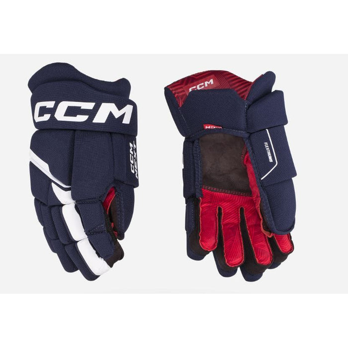 CCM Next Youth Glove Gloves CCM Navy/White 8" 