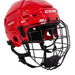 CCM Tacks 70 Combo Helmet '22 Helmets CCM Senior SM Red