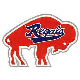 Custom Screen Printing Apparel Holiday & Leisure Rinks Team Store Regals Standing Buffalo - Left Chest/Left Thigh