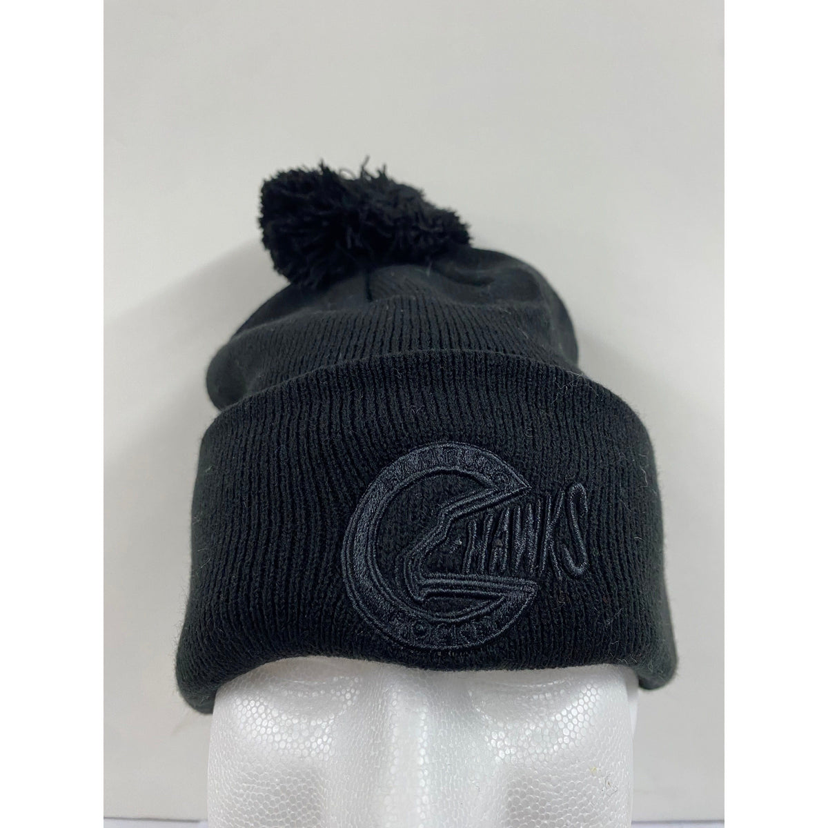 Hamburg Hawks Pom Noir Winter Hat Team Apparel Zephyr