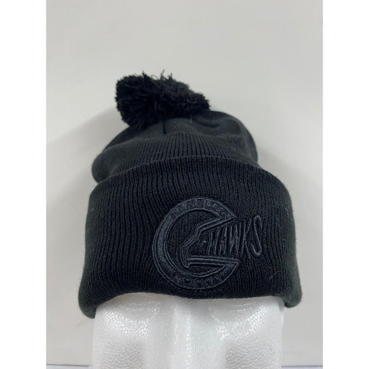 Hamburg Hawks Pom Noir Winter Hat Team Apparel Zephyr