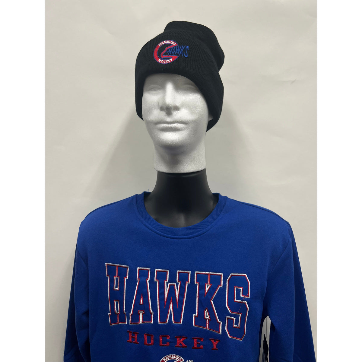Hamburg Hawks Scholarship Fold Over Beanie '22 Hats Colosseum