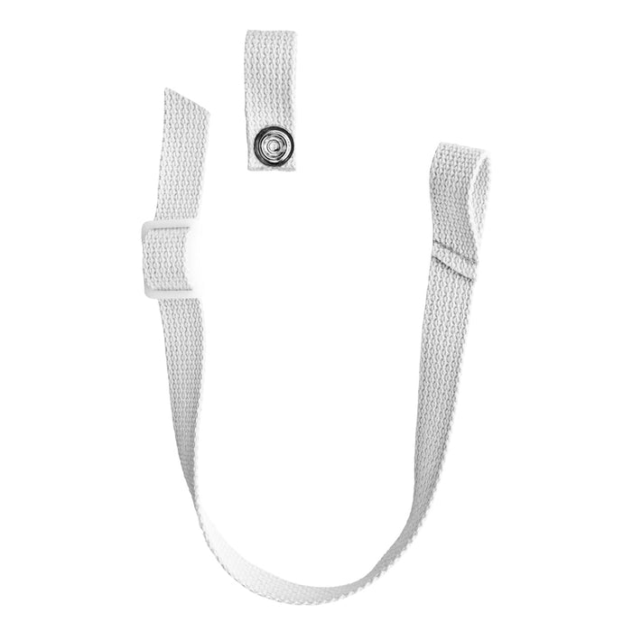 Loop Style Chinstrap Accessories A&R White 