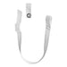 Loop Style Chinstrap Accessories A&R White 