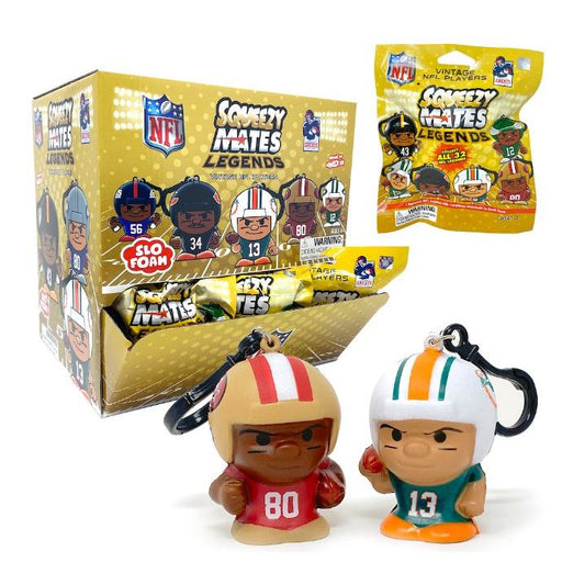 NFL SqueeyMates LEGENDS Blind Pack Gifts Party Animal 