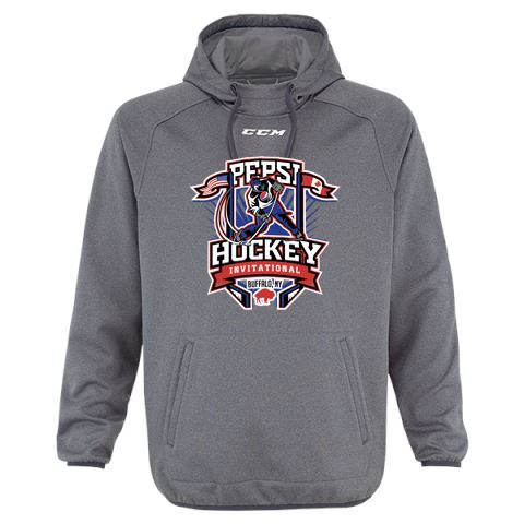 Pepsi Tournament Performance Hoodie Apparel CCM Youth X-Small Grey