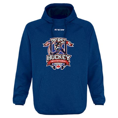 Pepsi Tournament Performance Hoodie Apparel CCM Youth X-Small Navy