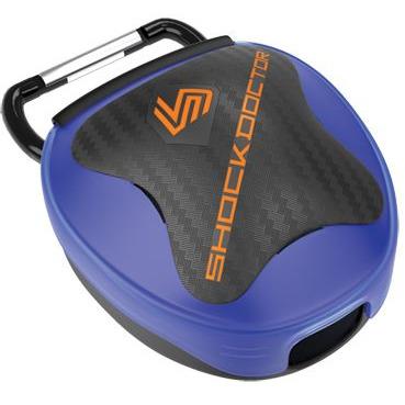 Shock Doctor Mouthguard Anti Microbial Case Accessories Shock Doctor Blue