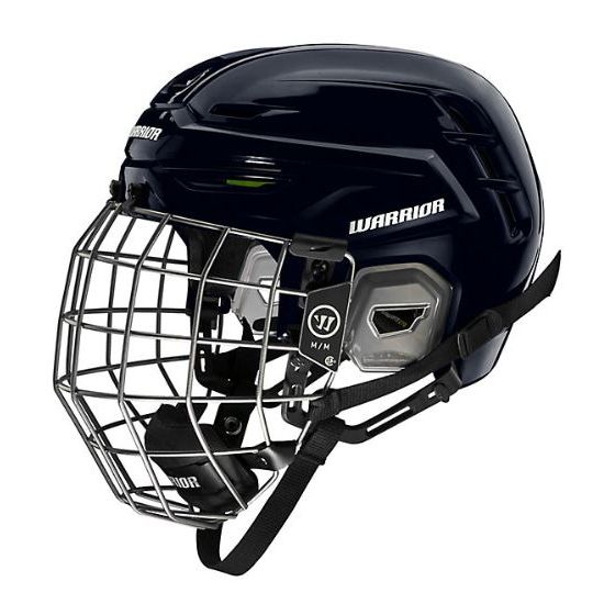 Warrior Alpha One Pro Combo Helmet '22 Helmets Warrior Black SM 