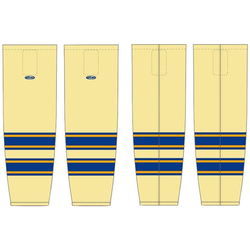West Seneca Wings AK Socks Accessories AK 21" Cream 