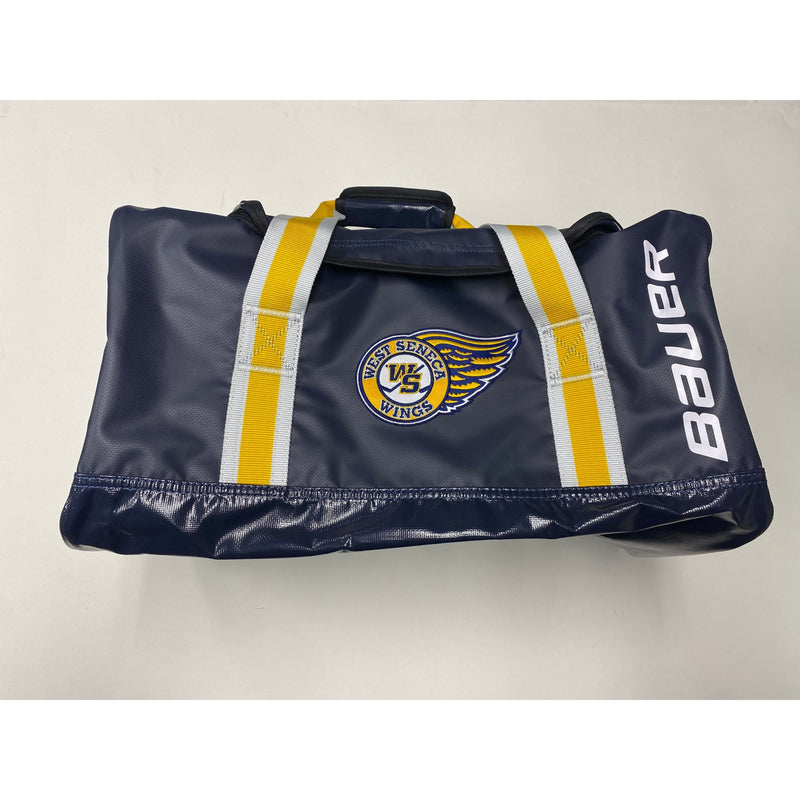 West Seneca Wings Bauer Custom Team Duffle Bag Bags Bauer